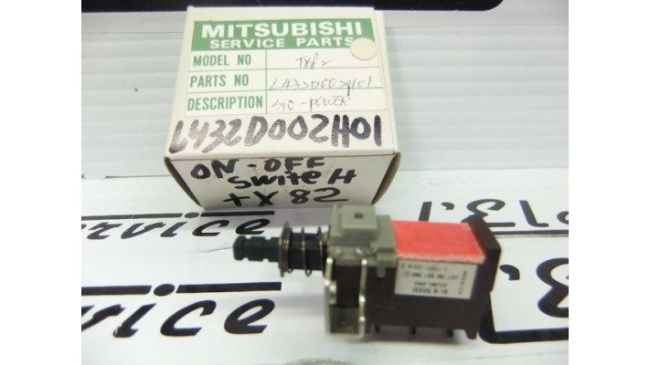  Mitsubishi L432D002H01 ON/OFF switch TX82